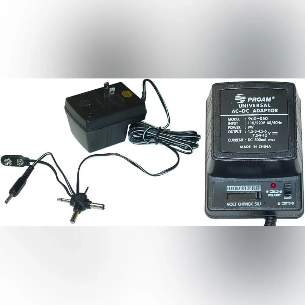 Steren ProAm 500 mA AC/DC Power Adapter 900-050 9W